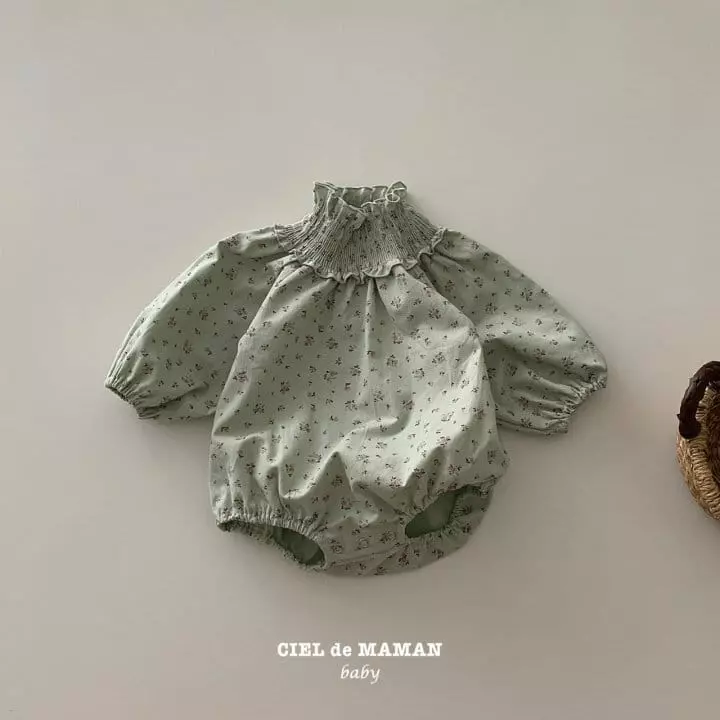 Ciel De Maman - Korean Baby Fashion - #babyoutfit - Bebe Anfant Bodysuit - 7