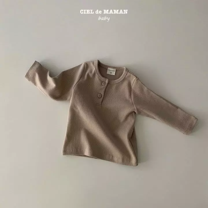 Ciel De Maman - Korean Baby Fashion - #babywear - Bebe Basic Tee - 5