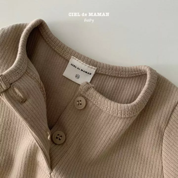 Ciel De Maman - Korean Baby Fashion - #onlinebabyboutique - Bebe Basic Tee - 6