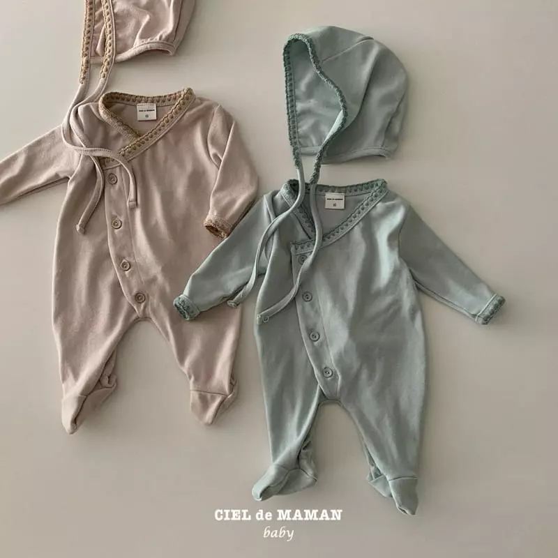 Ciel De Maman - Korean Baby Fashion - #onlinebabyboutique - Melo Bodysuit ~3m