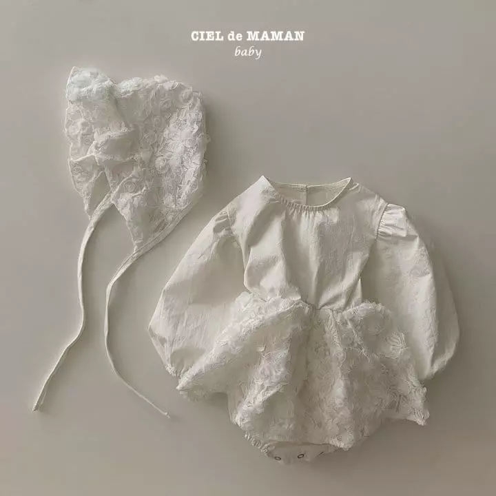 Ciel De Maman - Korean Baby Fashion - #onlinebabyshop - Bebe Elizabeth Bodysuit