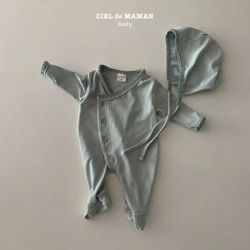Ciel De Maman - Korean Baby Fashion - #onlinebabyshop - Melo Bodysuit ~3m - 2