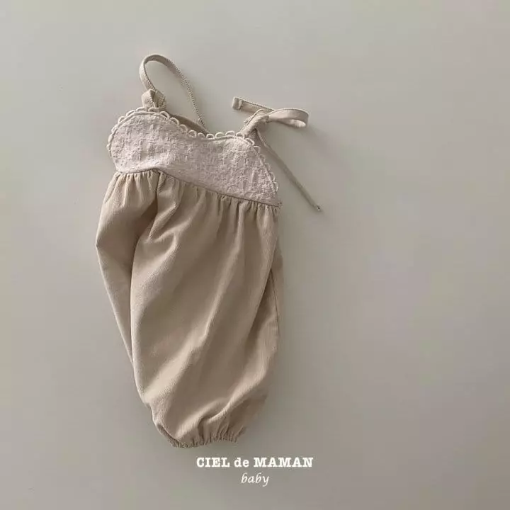 Ciel De Maman - Korean Baby Fashion - #smilingbaby - Jacquard Rib Overall - 7