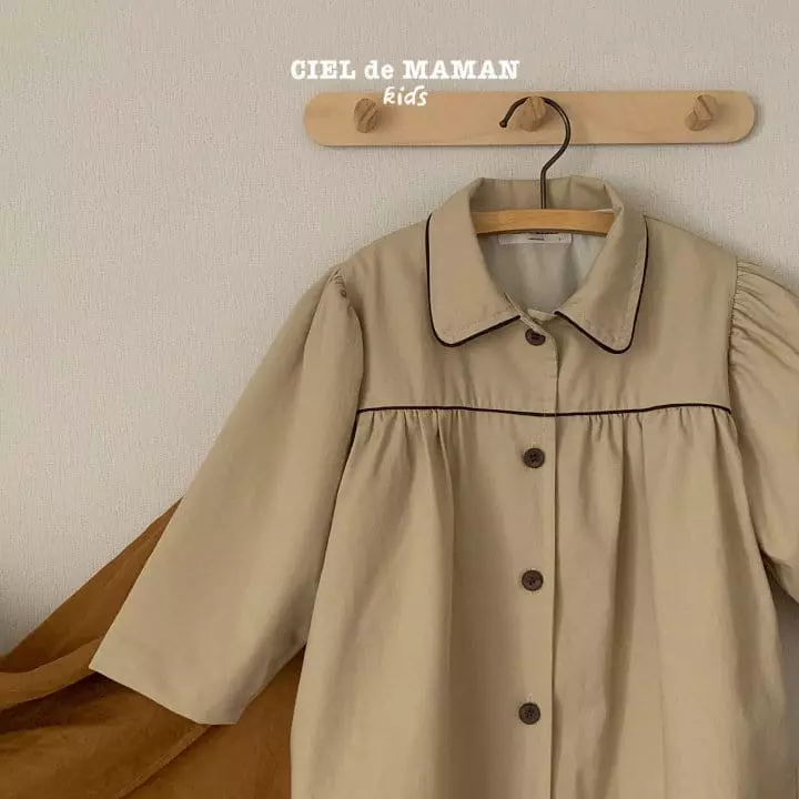 Ciel De Maman - Korean Children Fashion - #Kfashion4kids - Us Trench Coat - 7