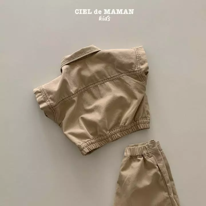 Ciel De Maman - Korean Children Fashion - #childofig - Arc Vest - 5