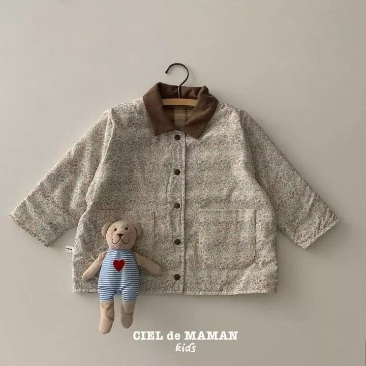 Ciel De Maman - Korean Children Fashion - #stylishchildhood - Reversible Jacket - 4