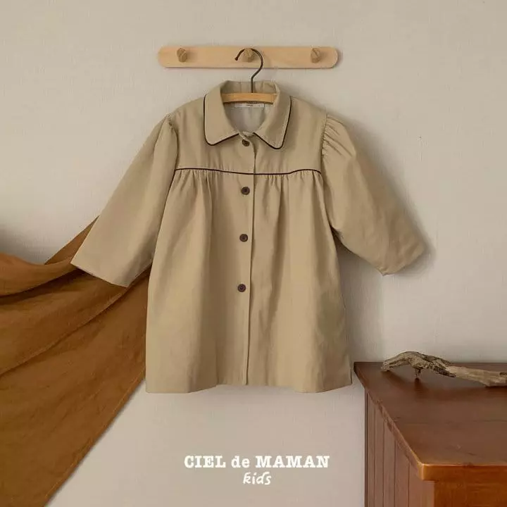 Ciel De Maman - Korean Children Fashion - #designkidswear - Us Trench Coat