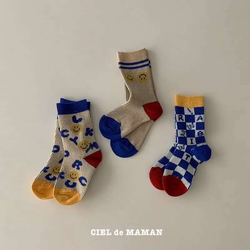 Ciel De Maman - Korean Children Fashion - #designkidswear - Knit Socks - 8