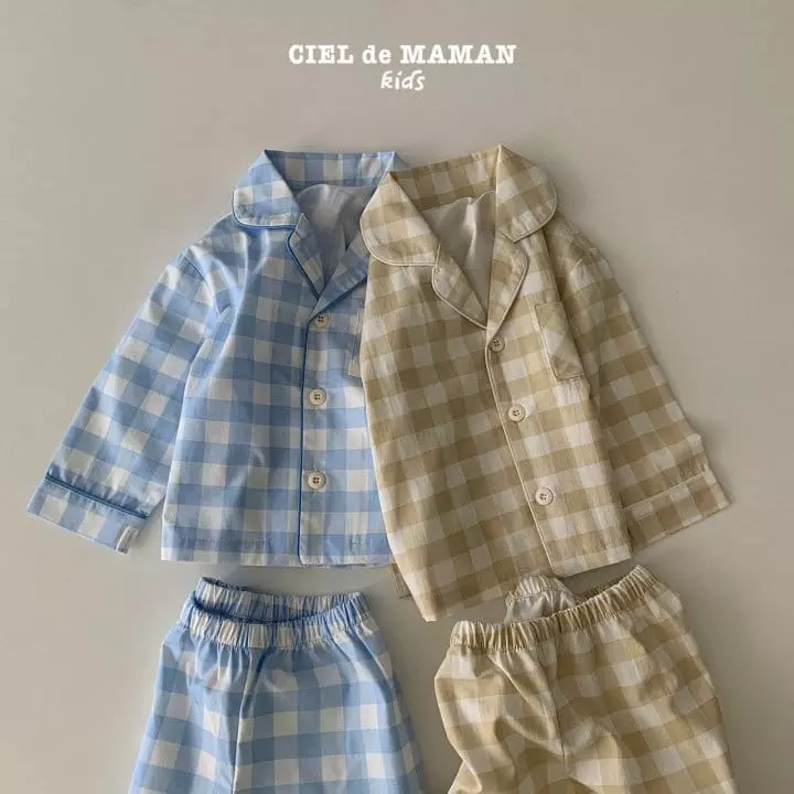 Ciel De Maman - Korean Children Fashion - #discoveringself - Mom Classic Pajamas - 10