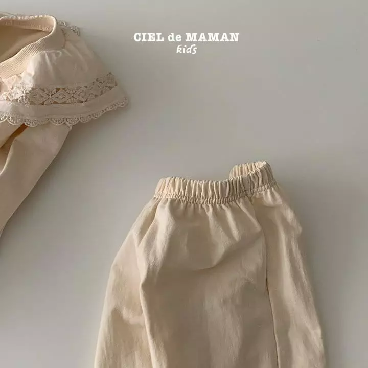 Ciel De Maman - Korean Children Fashion - #discoveringself - Lace Top Bottom Set - 9
