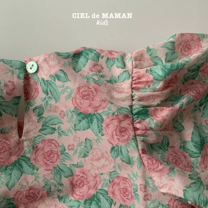 Ciel De Maman - Korean Children Fashion - #fashionkids - Rose One-piece - 5