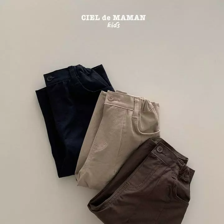 Ciel De Maman - Korean Children Fashion - #fashionkids - Pintuck PAnts