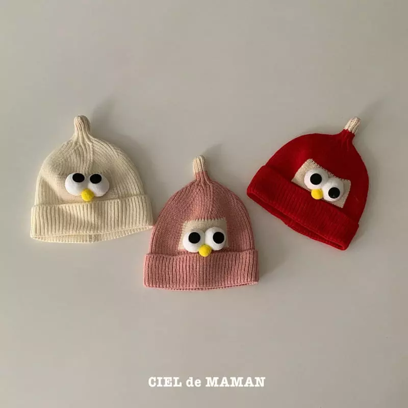 Ciel De Maman - Korean Children Fashion - #fashionkids - Bog Eyes Beanie