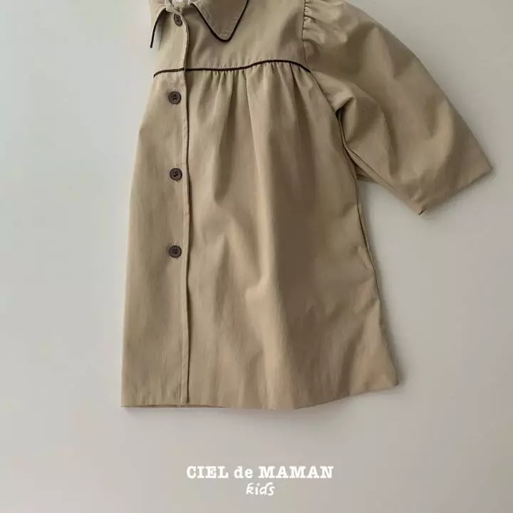 Ciel De Maman - Korean Children Fashion - #kidsstore - Us Trench Coat - 5
