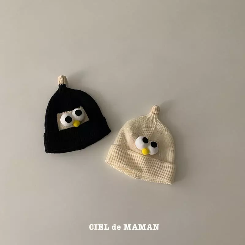 Ciel De Maman - Korean Children Fashion - #kidsstore - Bog Eyes Beanie - 3