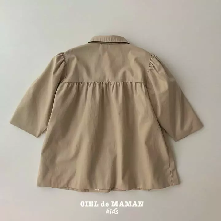 Ciel De Maman - Korean Children Fashion - #kidzfashiontrend - Us Trench Coat - 6