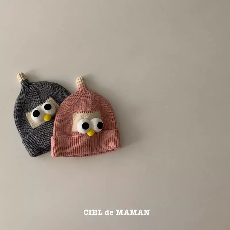 Ciel De Maman - Korean Children Fashion - #kidsstore - Bog Eyes Beanie - 4