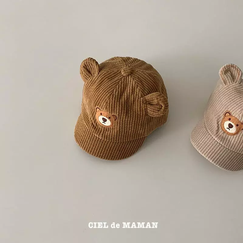 Ciel De Maman - Korean Children Fashion - #kidzfashiontrend - Bebe Rib Cap - 2