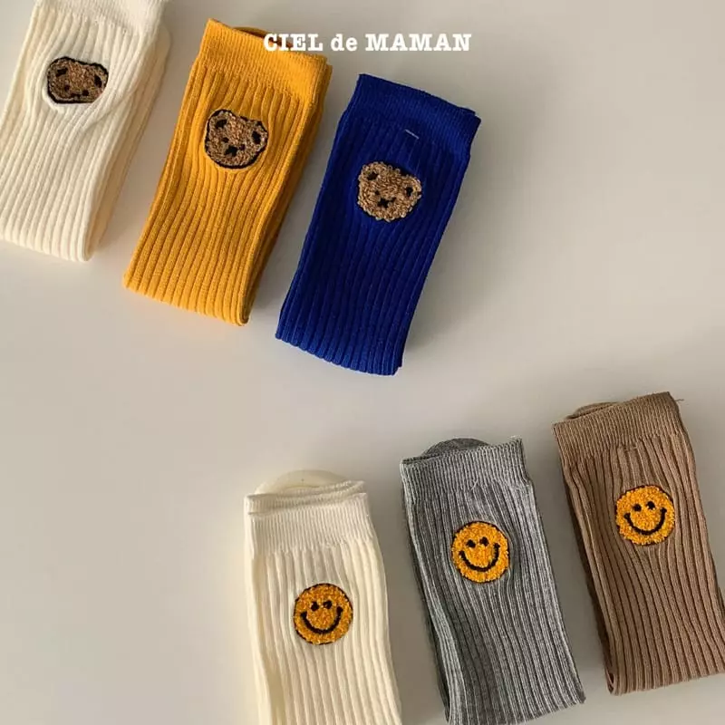 Ciel De Maman - Korean Children Fashion - #littlefashionista - Bookle Knee Socks Set