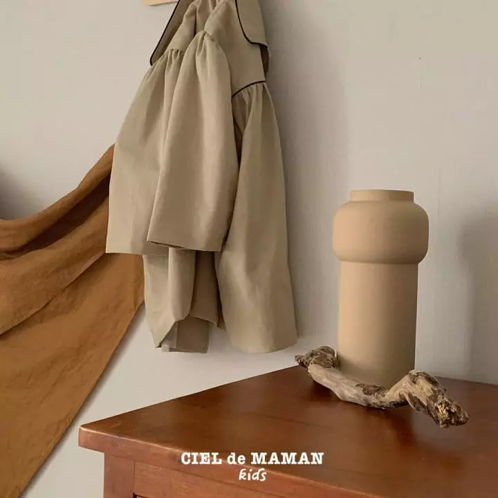 Ciel De Maman - Korean Children Fashion - #magicofchildhood - Us Trench Coat - 9