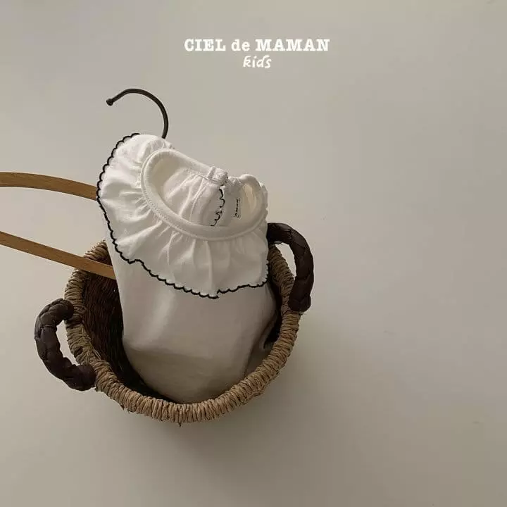 Ciel De Maman - Korean Children Fashion - #magicofchildhood - Petit Collar Tee - 6