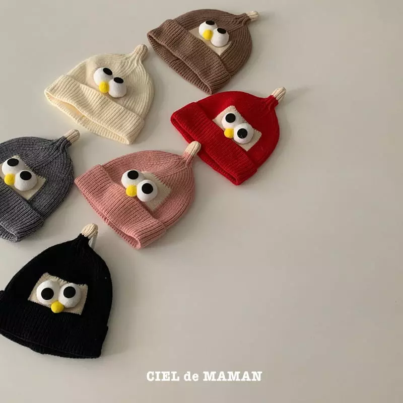 Ciel De Maman - Korean Children Fashion - #magicofchildhood - Bog Eyes Beanie - 7