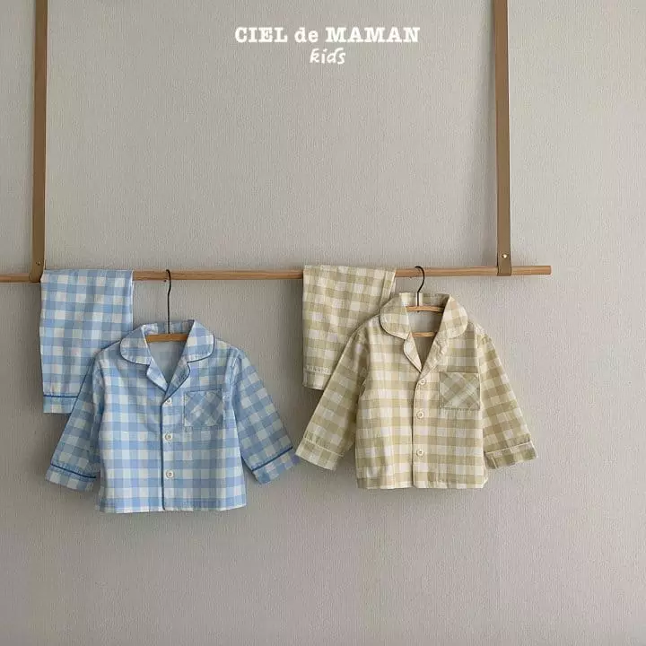 Ciel De Maman - Korean Children Fashion - #minifashionista - Classic Pajamas - 3