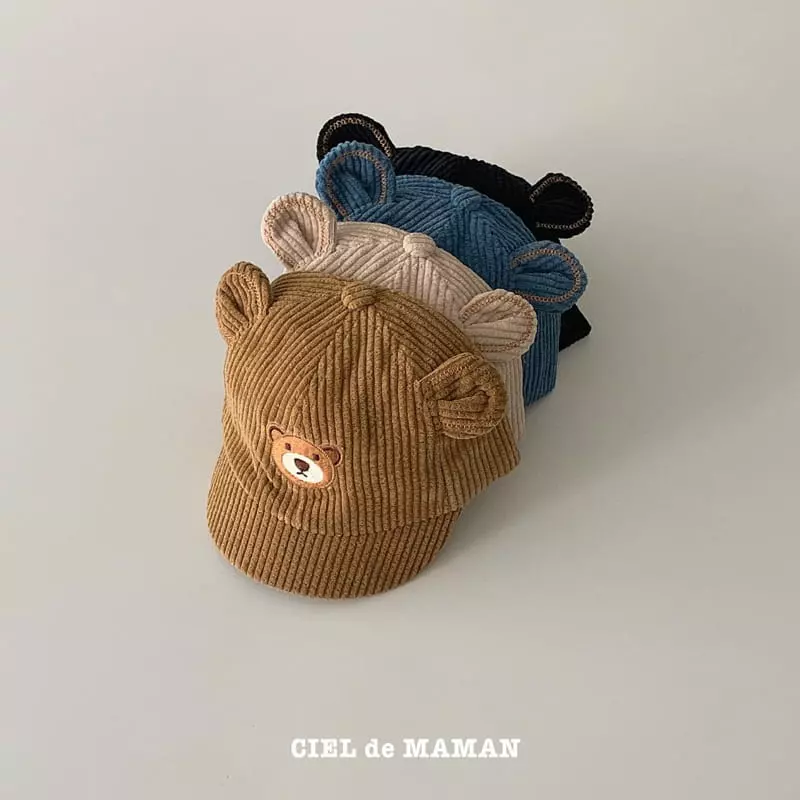 Ciel De Maman - Korean Children Fashion - #minifashionista - Bebe Rib Cap - 6