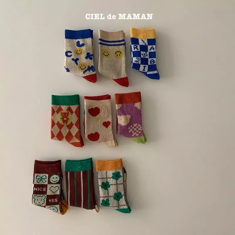 Ciel De Maman - Korean Children Fashion - #minifashionista - Knit Socks