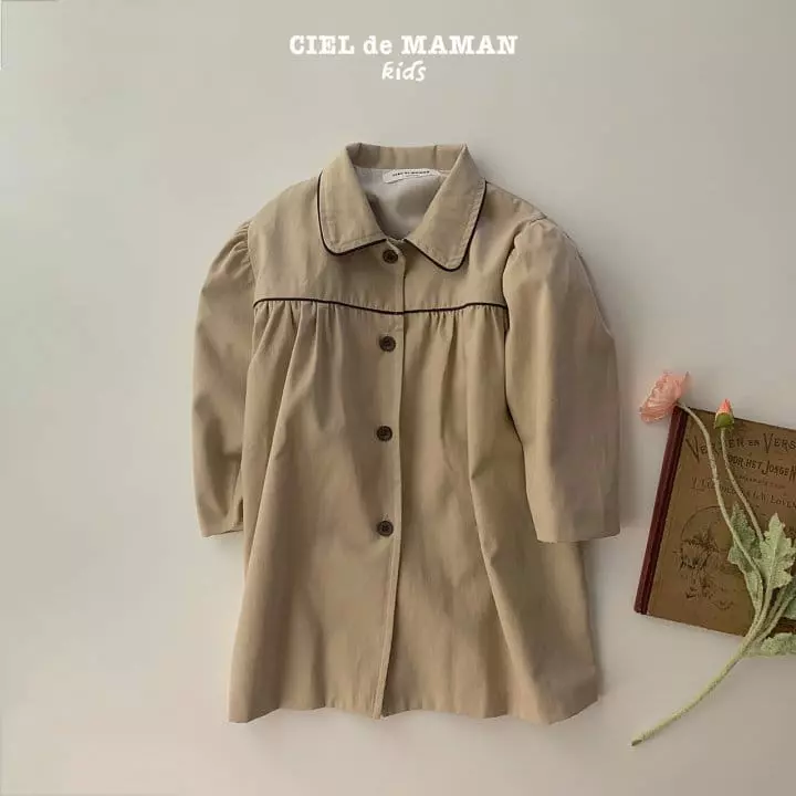 Ciel De Maman - Korean Children Fashion - #prettylittlegirls - Us Trench Coat - 11