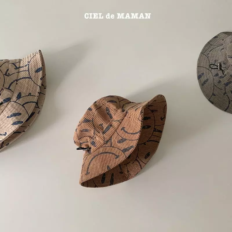 Ciel De Maman - Korean Children Fashion - #prettylittlegirls - Rib Bucket Hat - 6