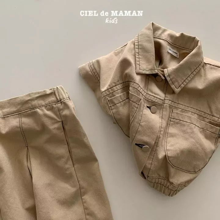 Ciel De Maman - Korean Children Fashion - #todddlerfashion - Arc Vest - 2