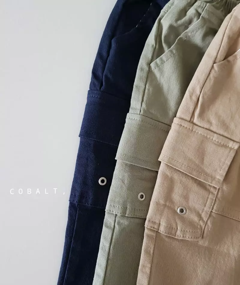 Cobalt - Korean Children Fashion - #Kfashion4kids - Eyelet Line Pants - 7