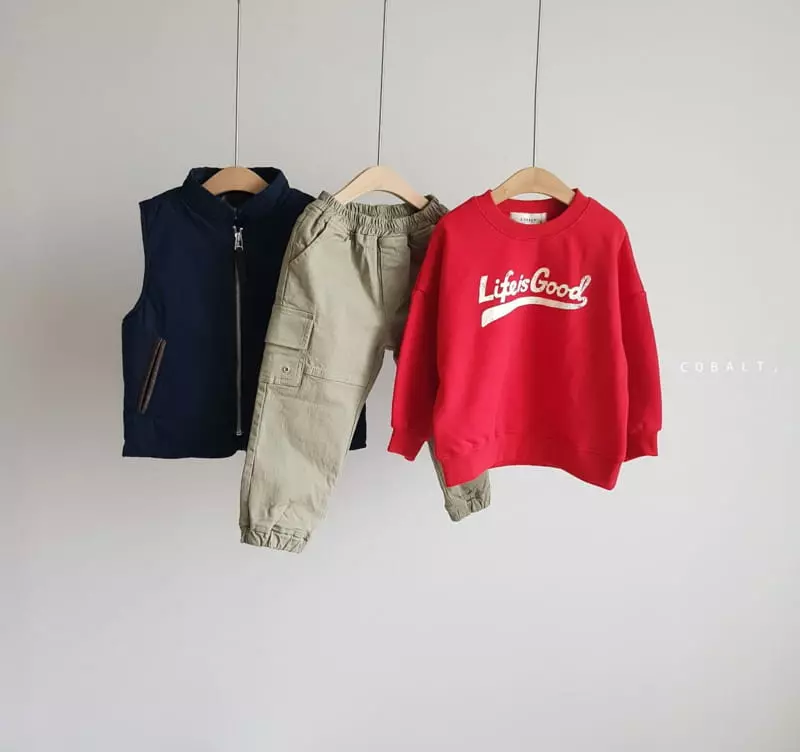 Cobalt - Korean Children Fashion - #Kfashion4kids - Life Sweatshirt - 5