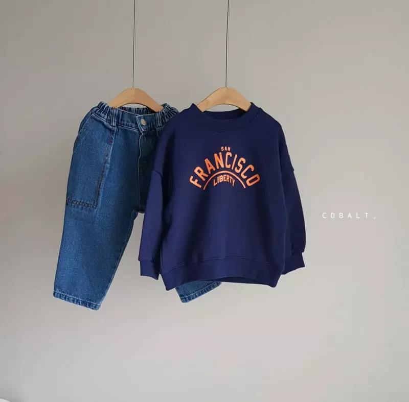 Cobalt - Korean Children Fashion - #Kfashion4kids - Sanfran Sweatshirt - 9