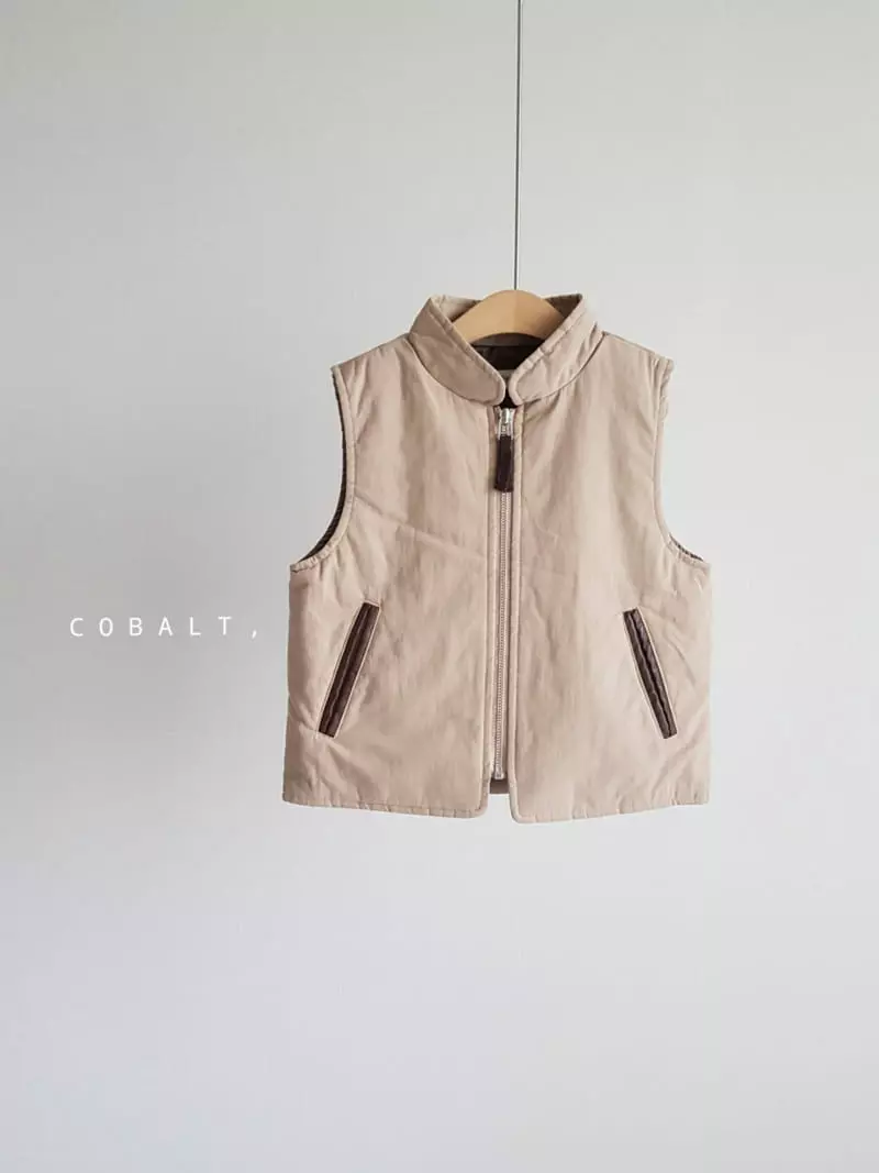 Cobalt - Korean Children Fashion - #childofig - Padding Vest