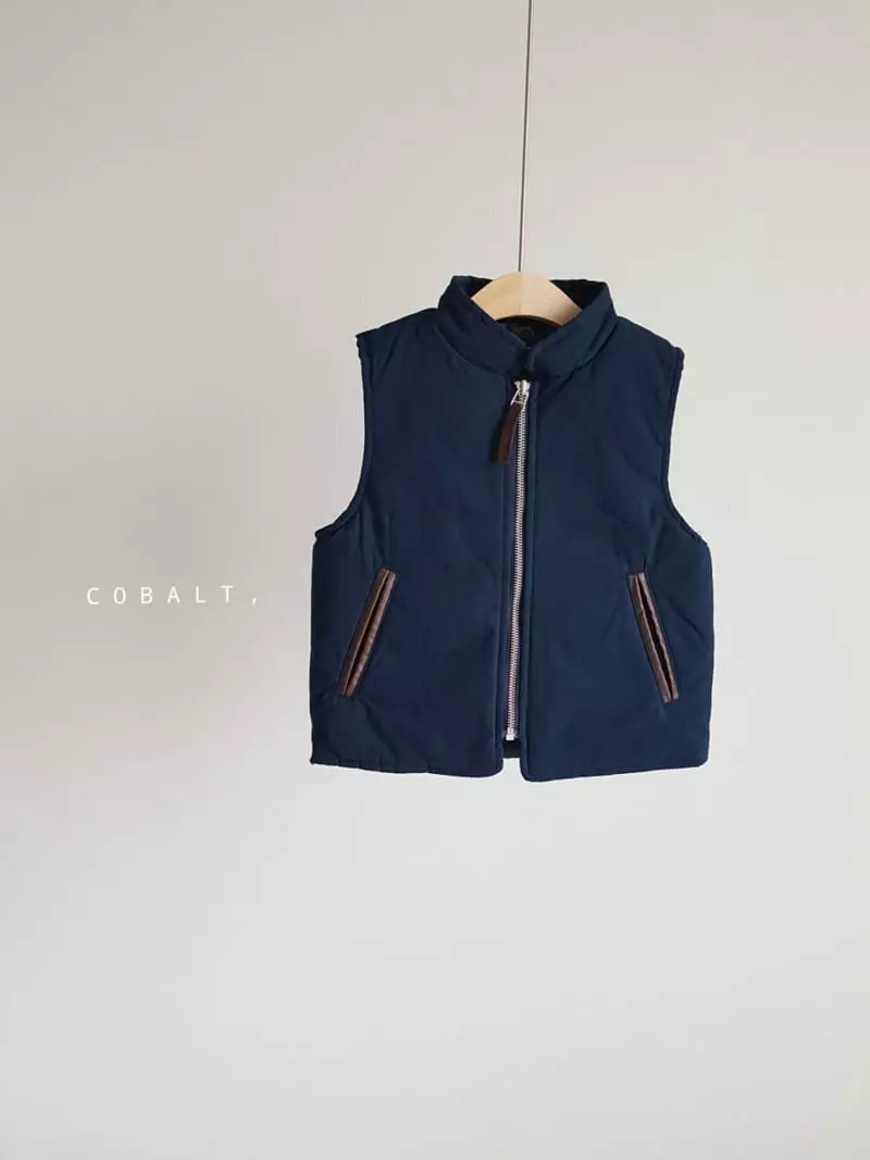 Cobalt - Korean Children Fashion - #childofig - Padding Vest - 2
