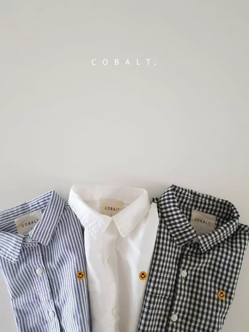 Cobalt - Korean Children Fashion - #childofig - Smile Shirt - 10