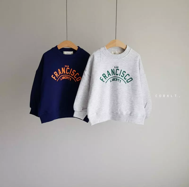 Cobalt - Korean Children Fashion - #childofig - Sanfran Sweatshirt