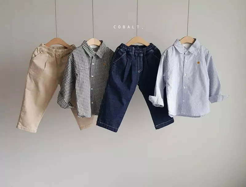 Cobalt - Korean Children Fashion - #childrensboutique - Smile Shirt - 11