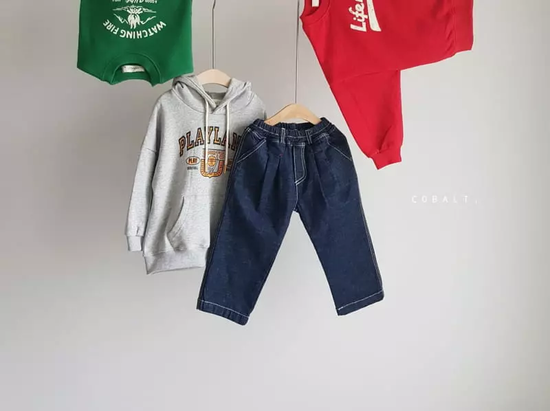 Cobalt - Korean Children Fashion - #childrensboutique - Point Span Jeans - 3