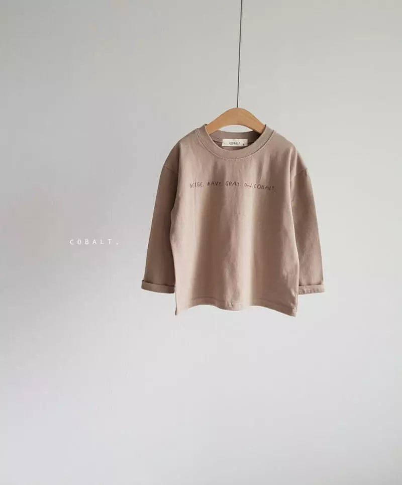 Cobalt - Korean Children Fashion - #designkidswear - Lettering Tee - 2