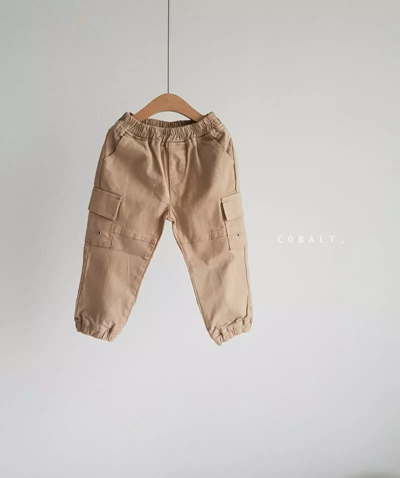 Cobalt - Korean Children Fashion - #designkidswear - Eyelet Line Pants