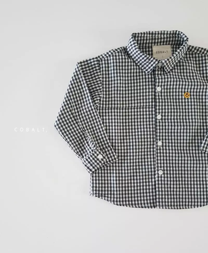 Cobalt - Korean Children Fashion - #designkidswear - Smile Shirt - 12