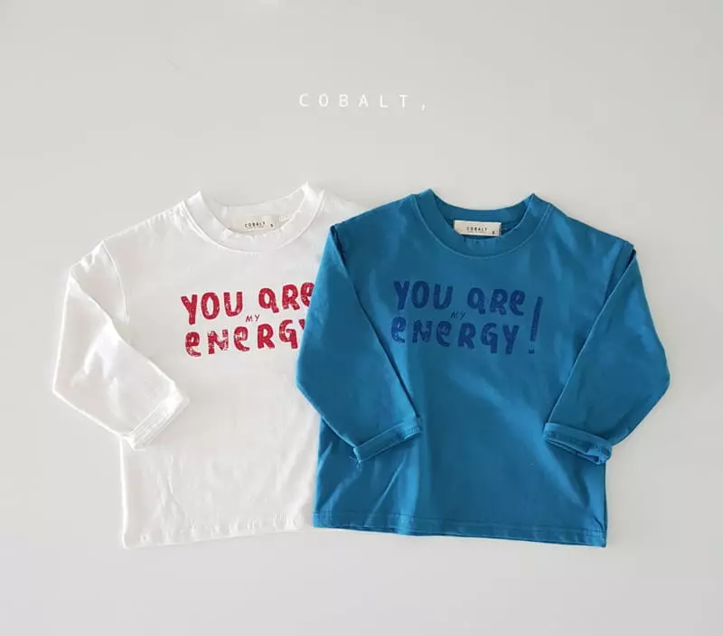 Cobalt - Korean Children Fashion - #designkidswear - Energy Tee - 9