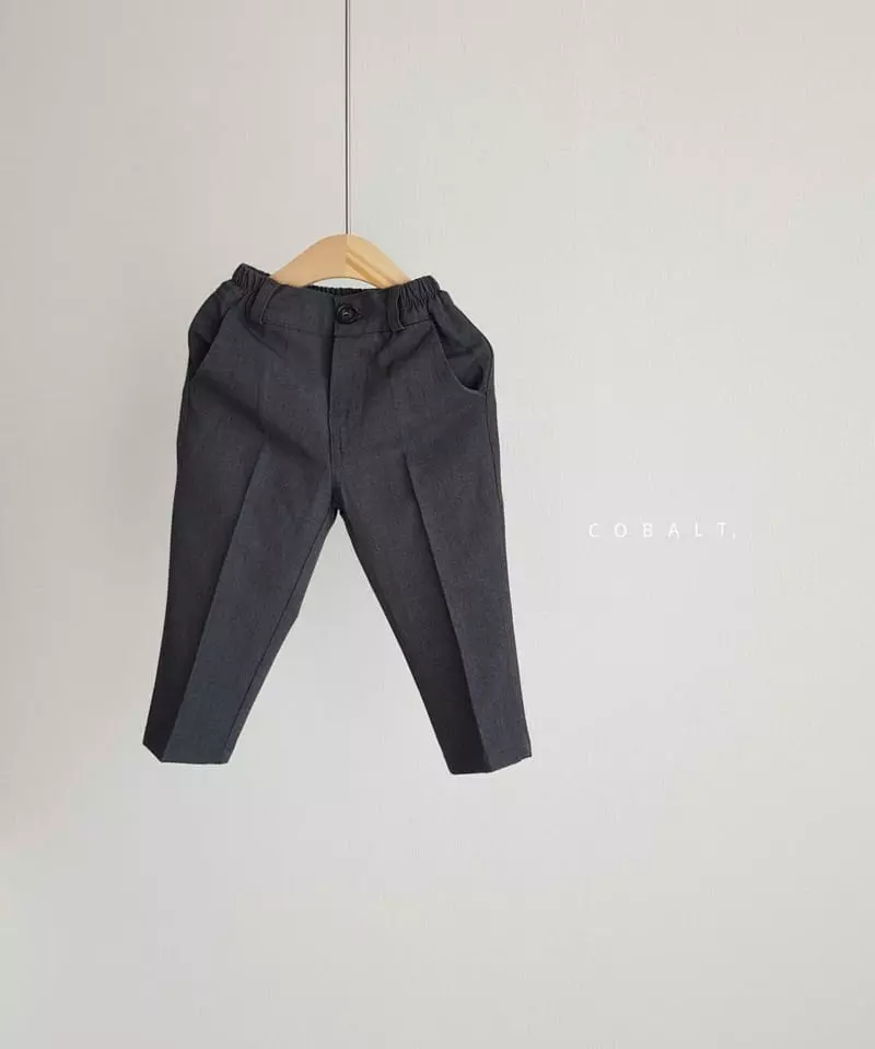 Cobalt - Korean Children Fashion - #designkidswear - Morden Pants - 8