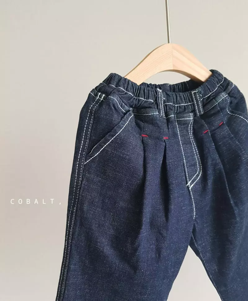 Cobalt - Korean Children Fashion - #childrensboutique - Point Span Jeans - 4