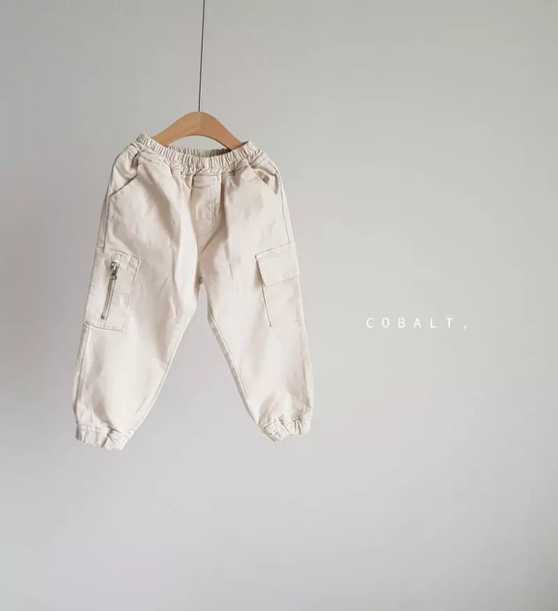 Cobalt - Korean Children Fashion - #designkidswear - Zipper Pants - 2