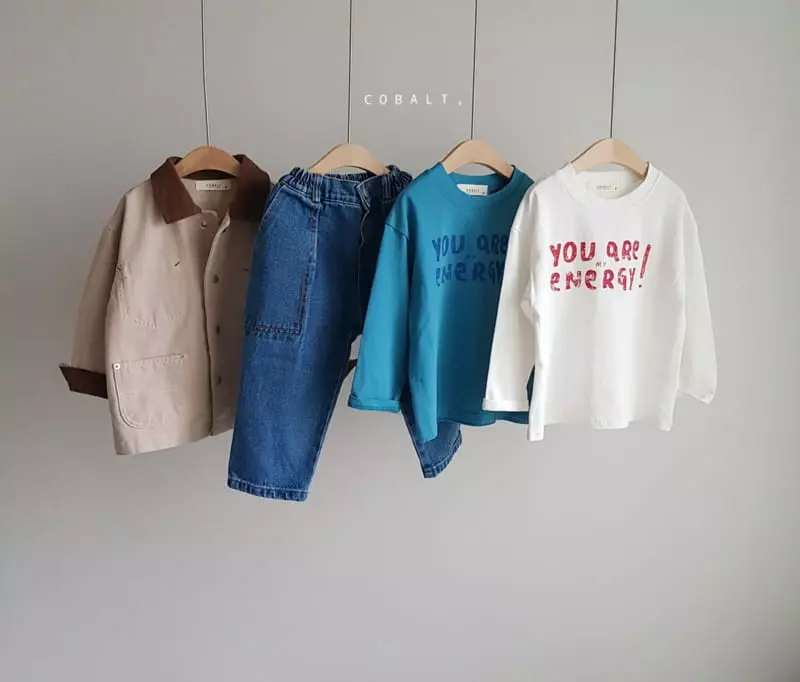 Cobalt - Korean Children Fashion - #discoveringself - Energy Tee - 10