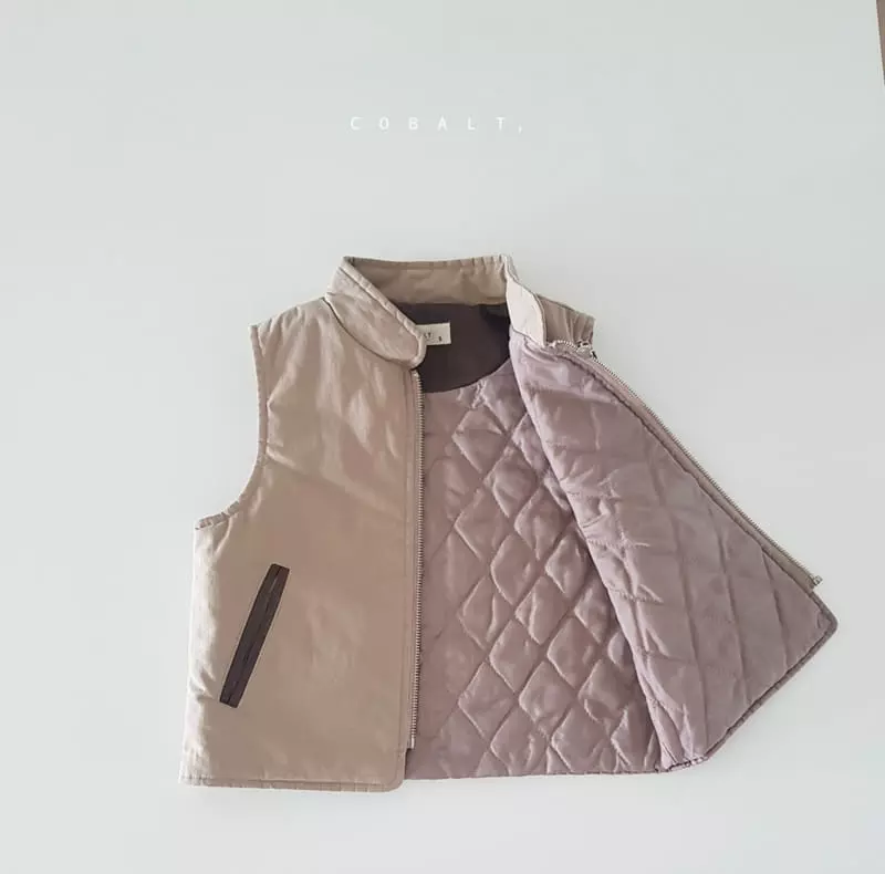 Cobalt - Korean Children Fashion - #fashionkids - Padding Vest - 6